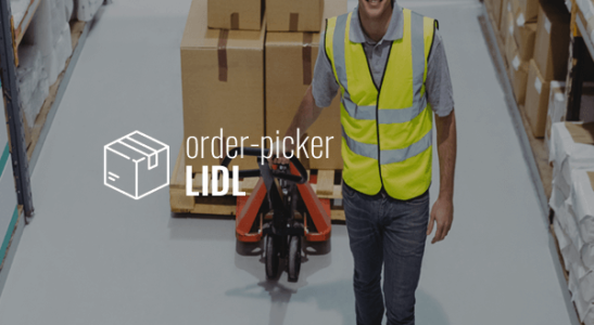 Order picker – LIDL Holandia